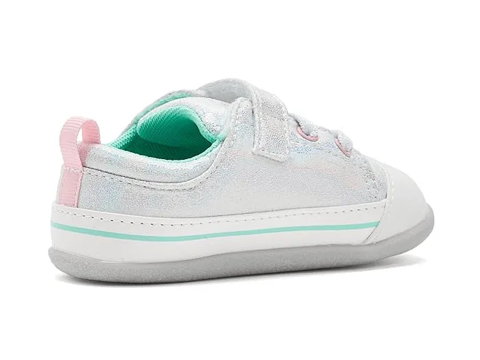 Кроссовки для девочек Stevie Mini See Kai Run, Silver Metallic — фото 4