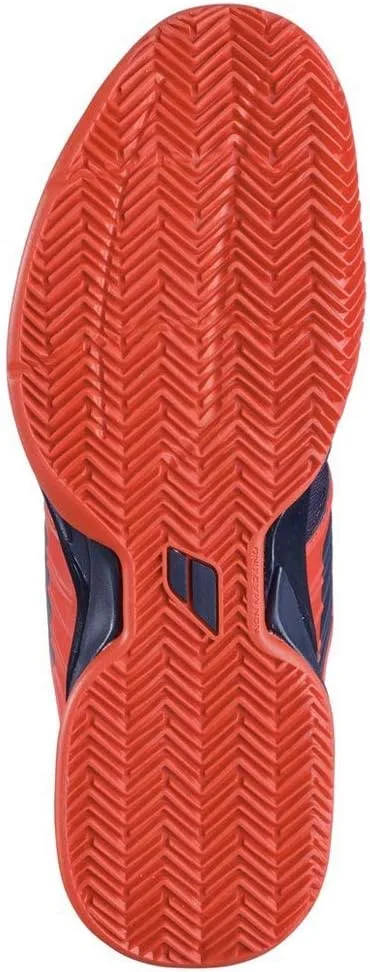 Мужские теннисные кроссовки Babolat Propulse Fury для пехотинцев, черный/красный — фото 3