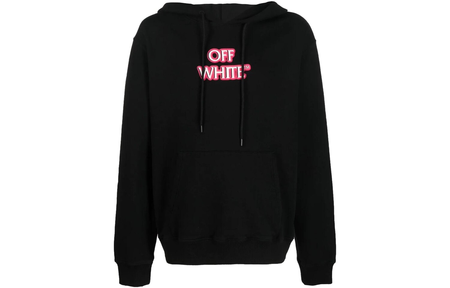 

Толстовка мужская Off-White, черный / бело-розовый