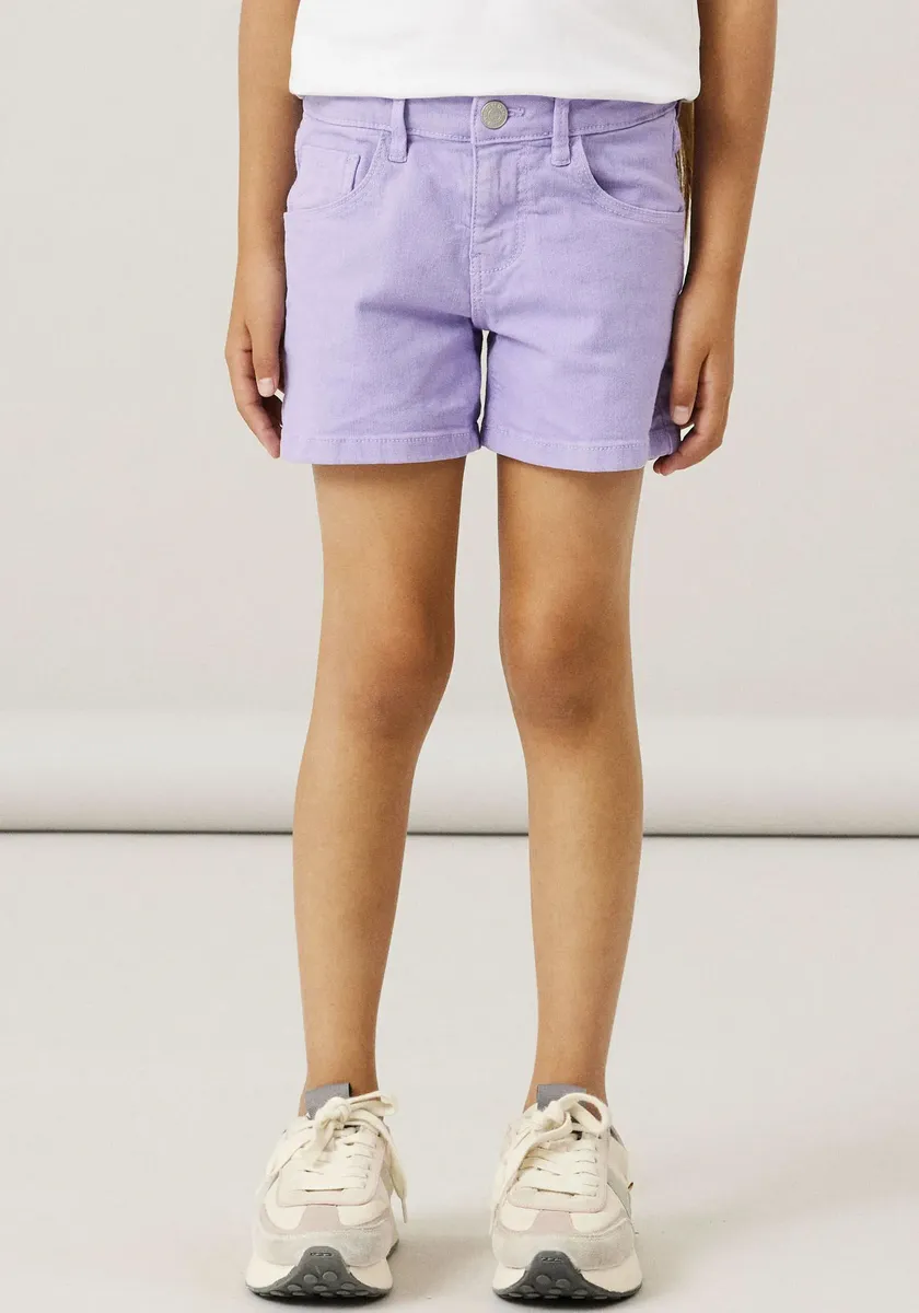 

Шорты Name It "NKFROSE REG TWI SHORTS 82", цвет Sand Verbena