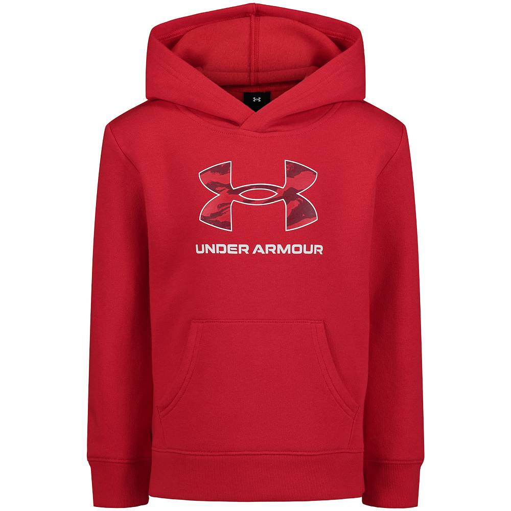 

Толстовка Under Armour UA Rival для мальчиков для малышей с принтом, красный