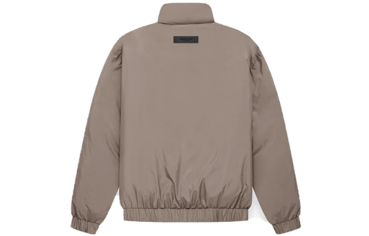 Мужская стеганая куртка Fear of God Essentials, Серо-коричневый — фото 2