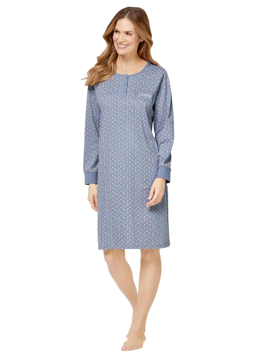 

Рубашка для сна "Sleepshirt" Wäschepur, синий
