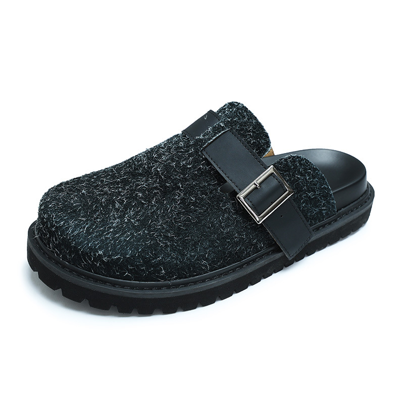 

Мужские тапочки с закрытым носком, устойчивые к запахам и истиранию HAPPY DINO, синий