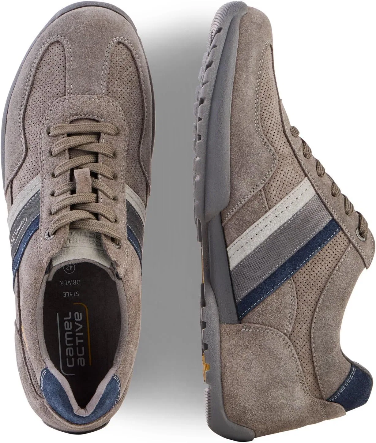 Camel Active Низкие кроссовки Split/Synthetic Grey/Multiple — фото 2