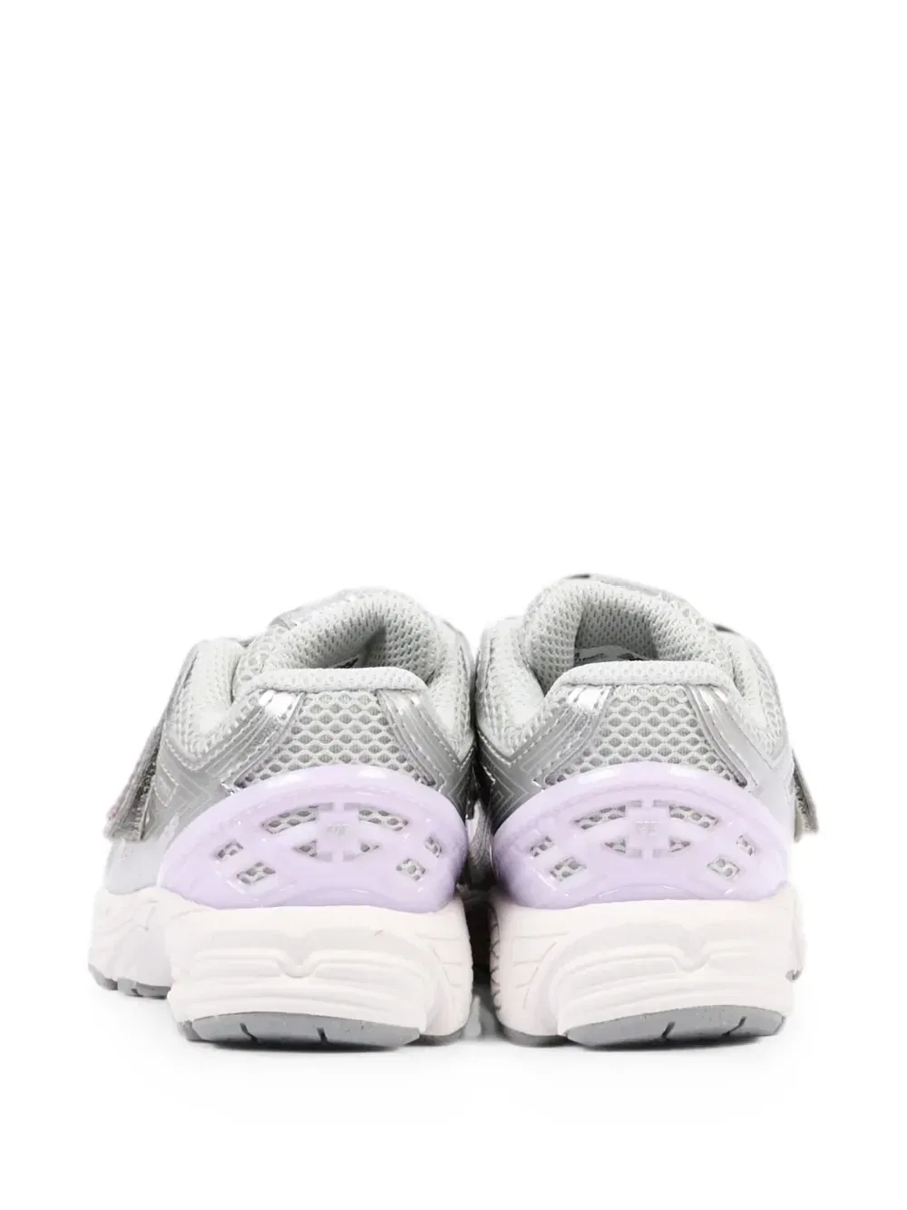 Кроссовки с застежкой-липучкой 1906 года New Balance Kids, серебряный — фото 4