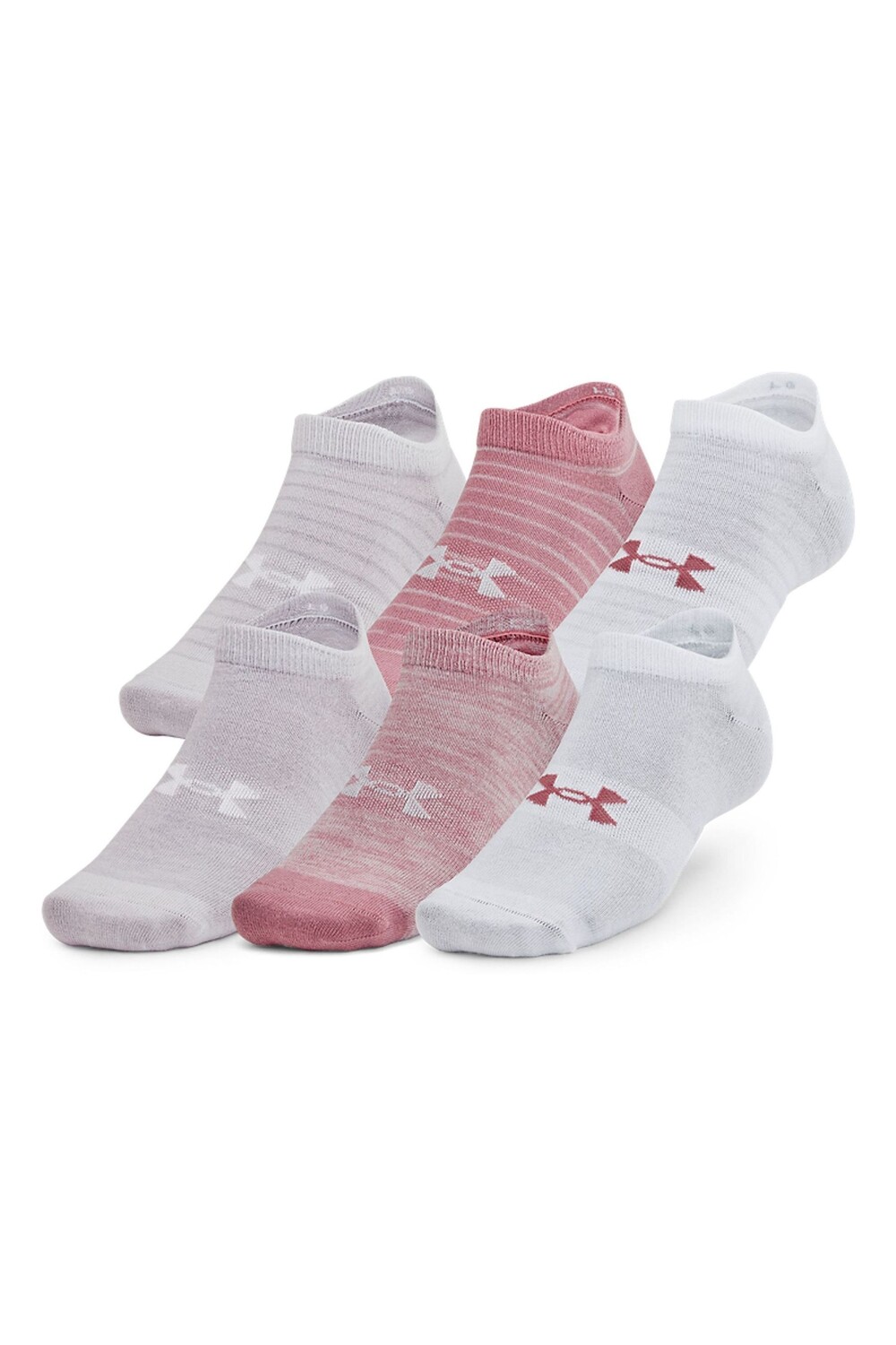 

Набор из 6 пар розовых носков Essential Under Armour, розовый
