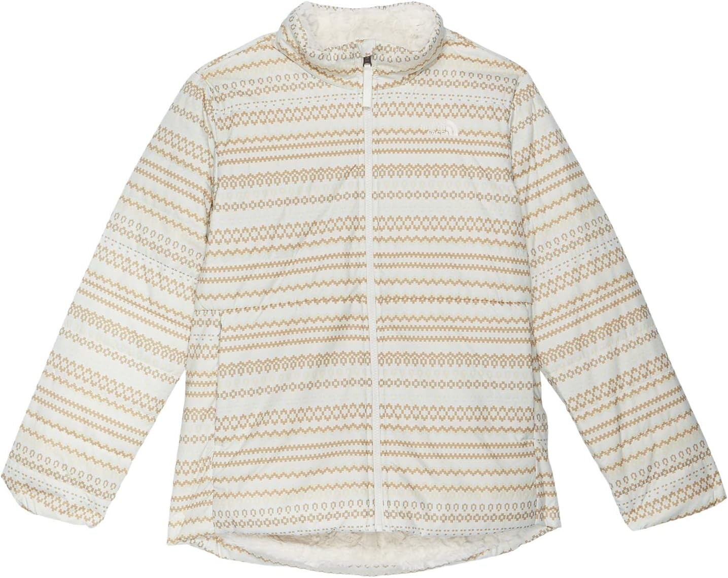 

Куртка The North Face Printed Reversible Mossbud Swirl Jacket, цвет Gardenia White Après Fair Isle Print