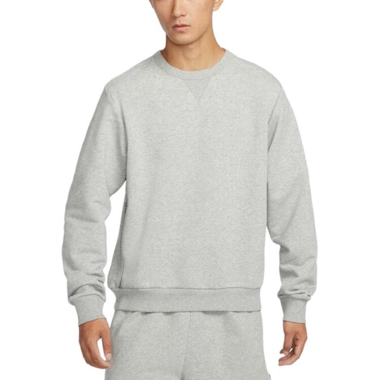 

Толстовка мужская STANDARD ISSUE DRI-FIT серая Nike, серый