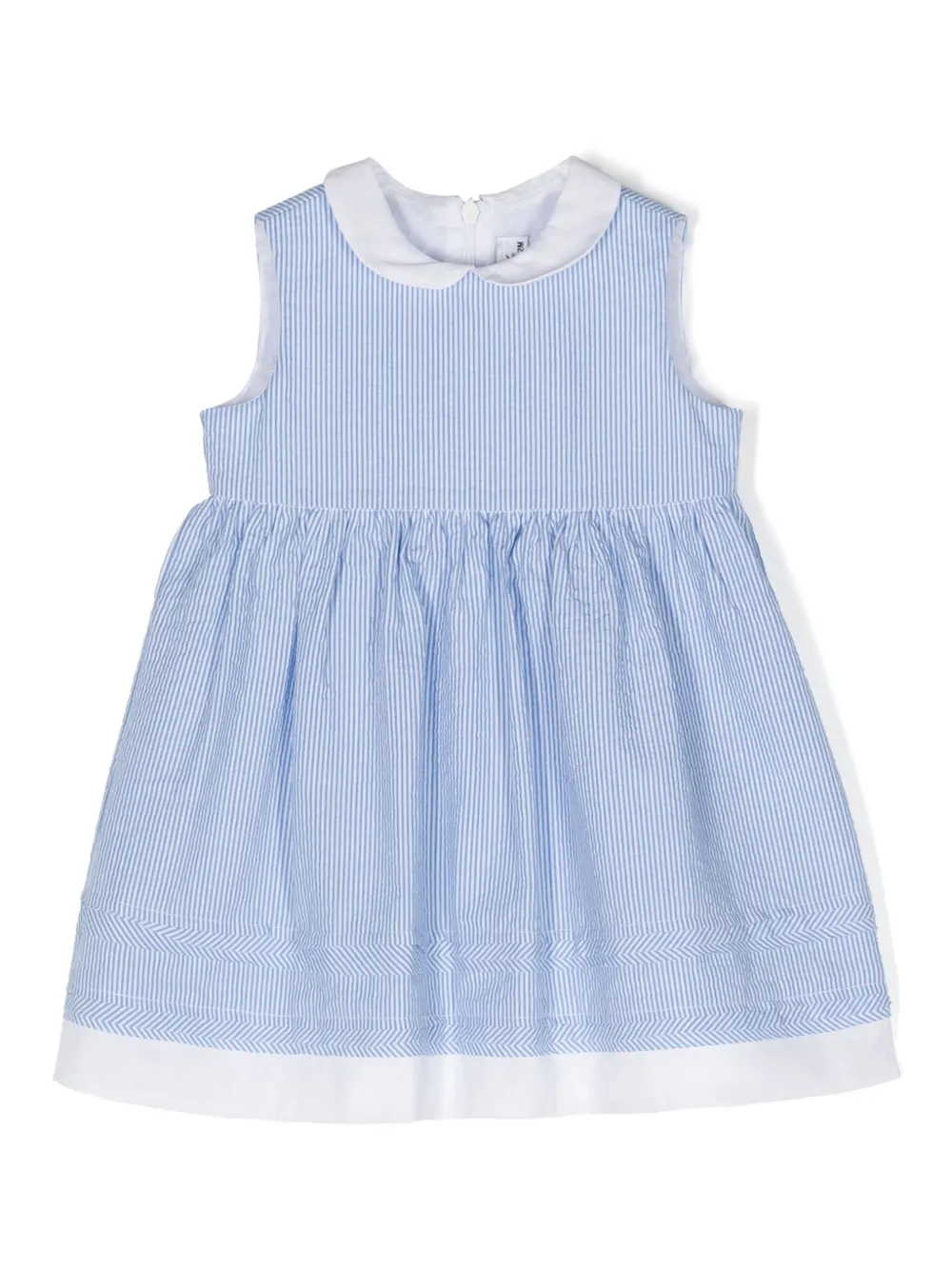 

Полосатое платье без рукавов Il Gufo, синий