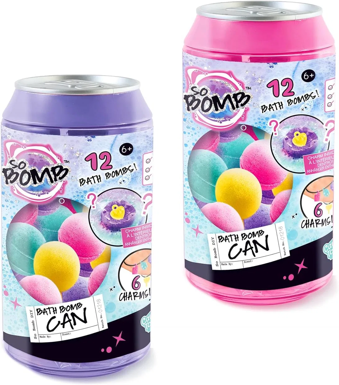 Набор мини-бомбочек для ванны Canal Toys So Dose Canal Toys, Pink — фото 3