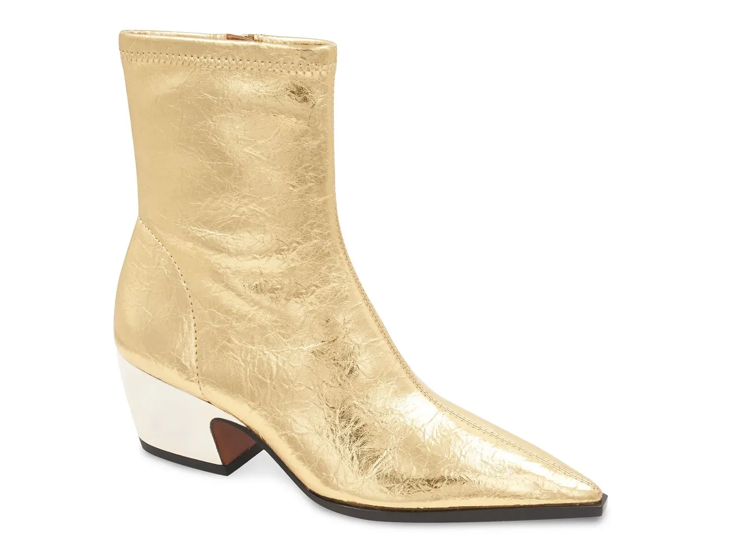 BCBGMaxazria Seriba Bootie, золотистый металлик