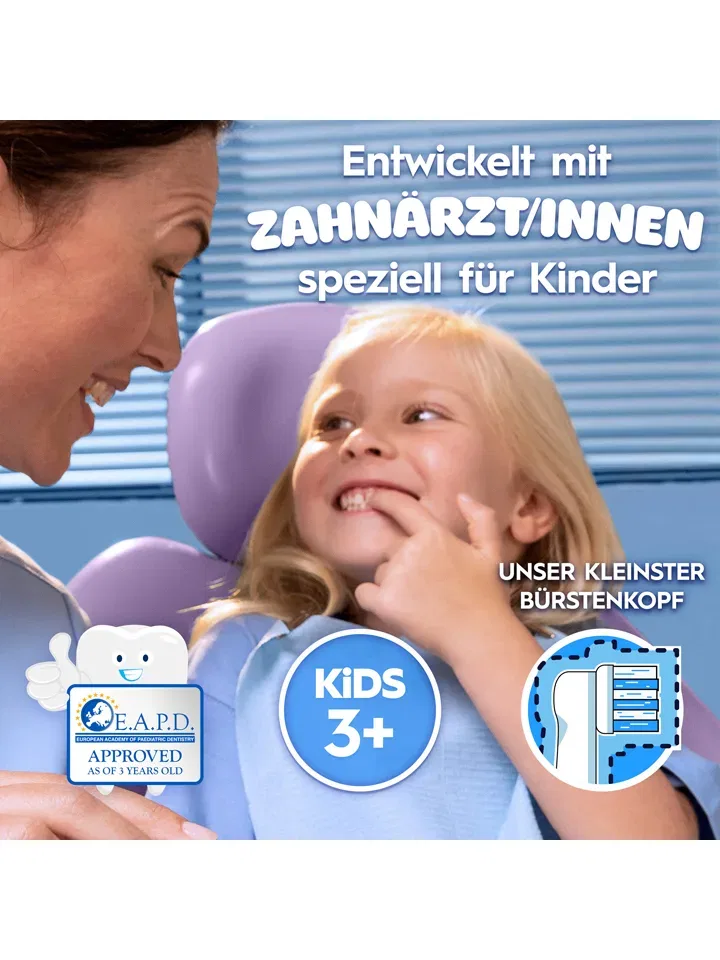 Электрическая зубная щетка Oral-B Vitality Pro 103 Frozen голубой — фото 4