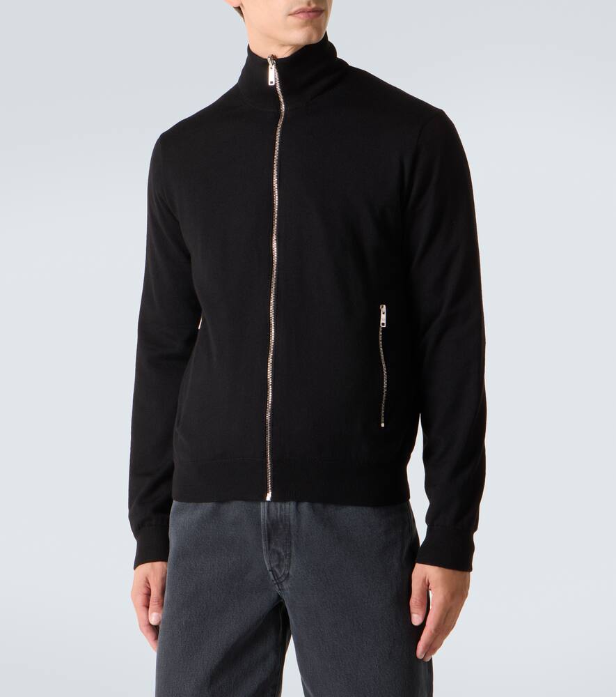 Реверсивная куртка из вирджинской шерсти и Re-Nylon Prada, Nero — фото 3