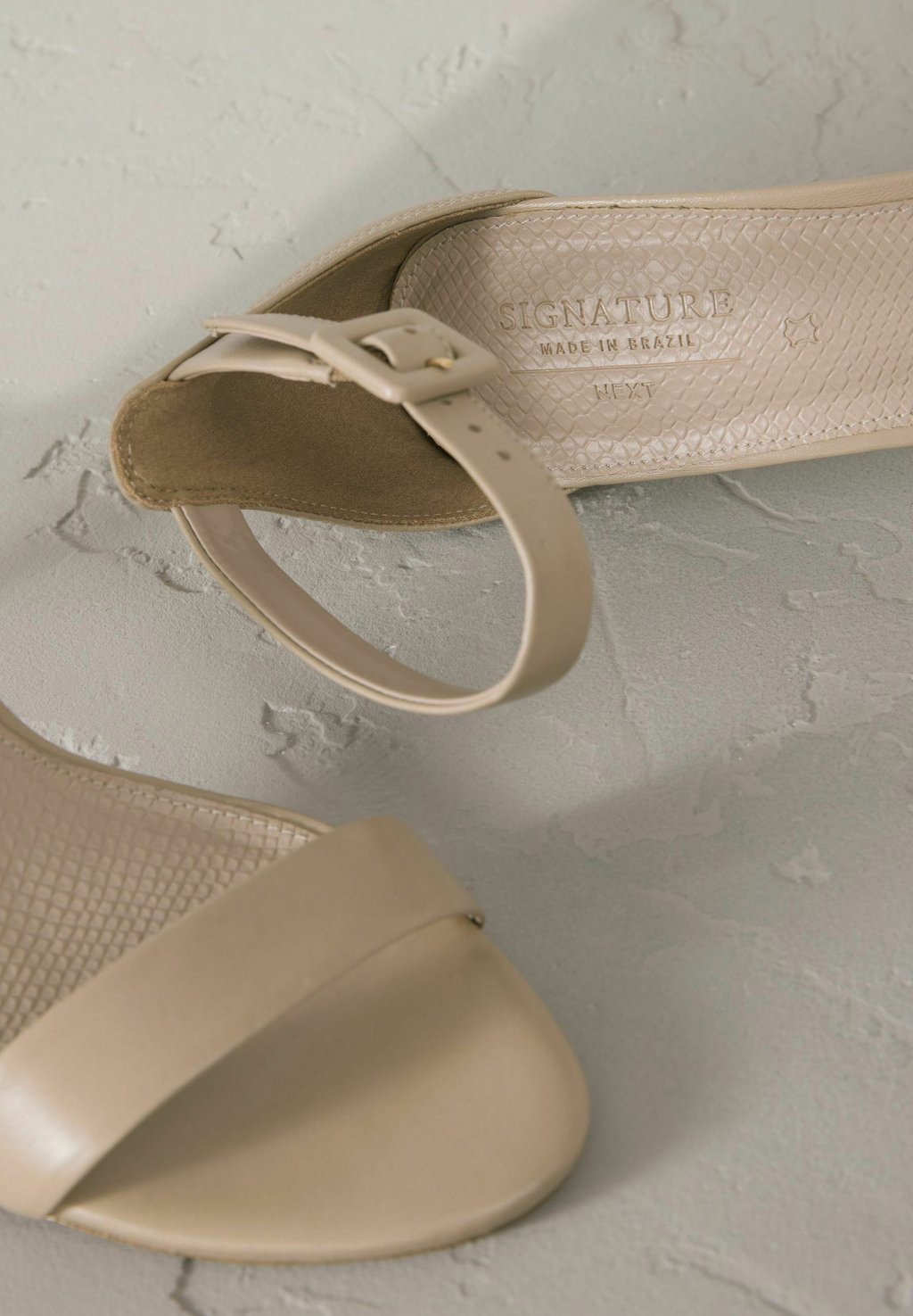 Сандалии REGULAR FIT - SIGNATURE ROUND TOE SIMPLE - High heeled sandals Next, коричневый — фото 4