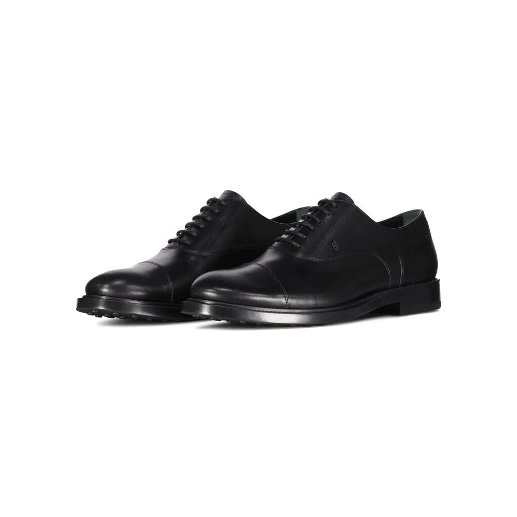 

Туфли на шнуровке из гладкой кожи. Tod'S, черный