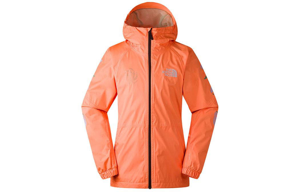

THE NORTH FACE Водонепроницаемая и ветрозащитная куртка-ветровка женская City Outdoor Collection, оранжевого цвета