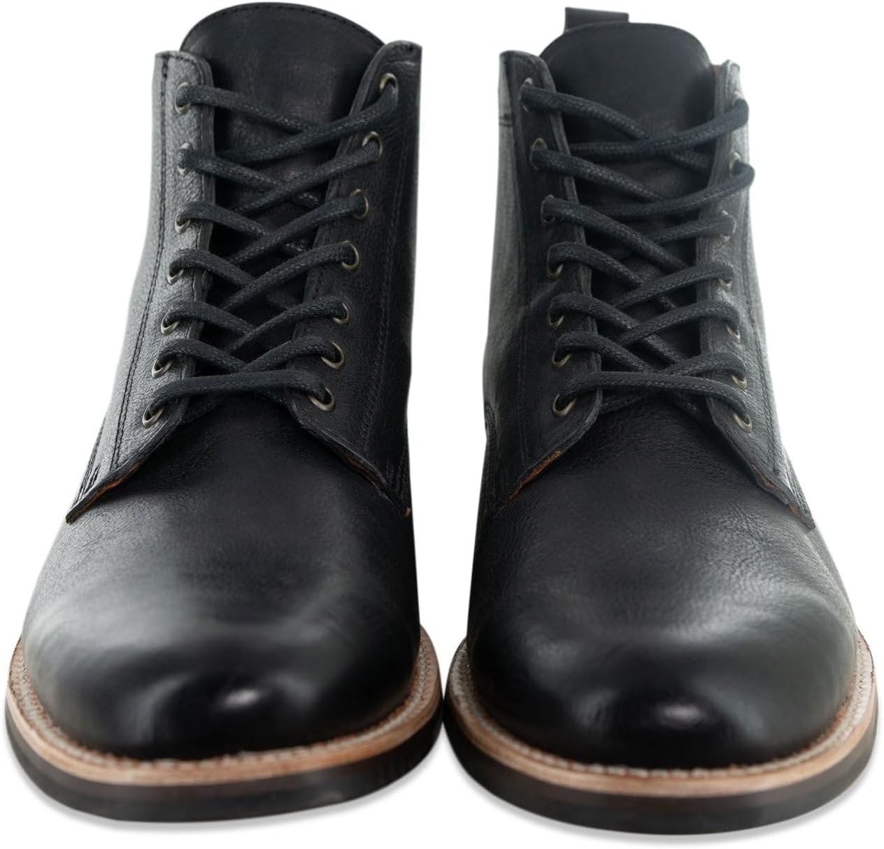 Ботинки Andres Handcrafted The Craftsman на шнуровке, модель A1001 Andres Handcrafted Boots, черный — фото 3