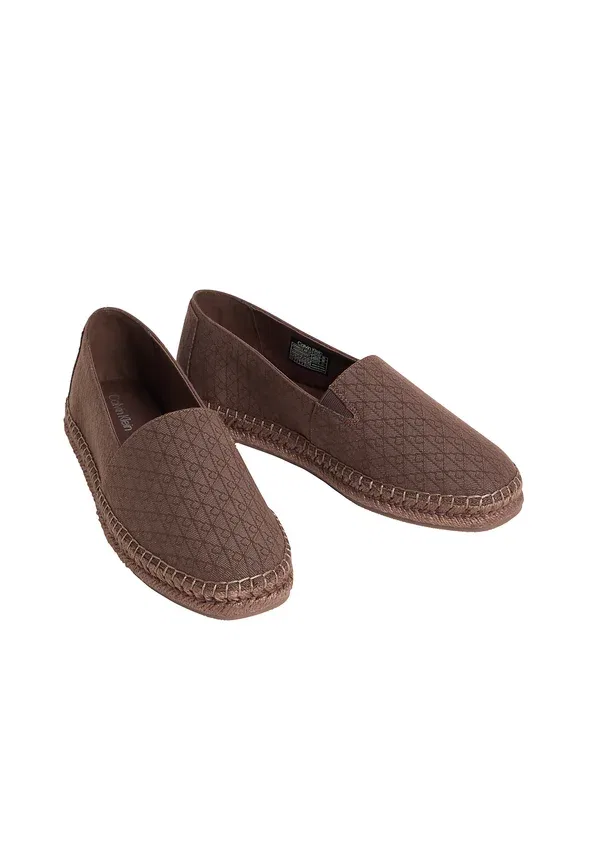 Туфли-эспадрильи Carlos emblem logo espadrilles Calvin Klein, коричневый — фото 2
