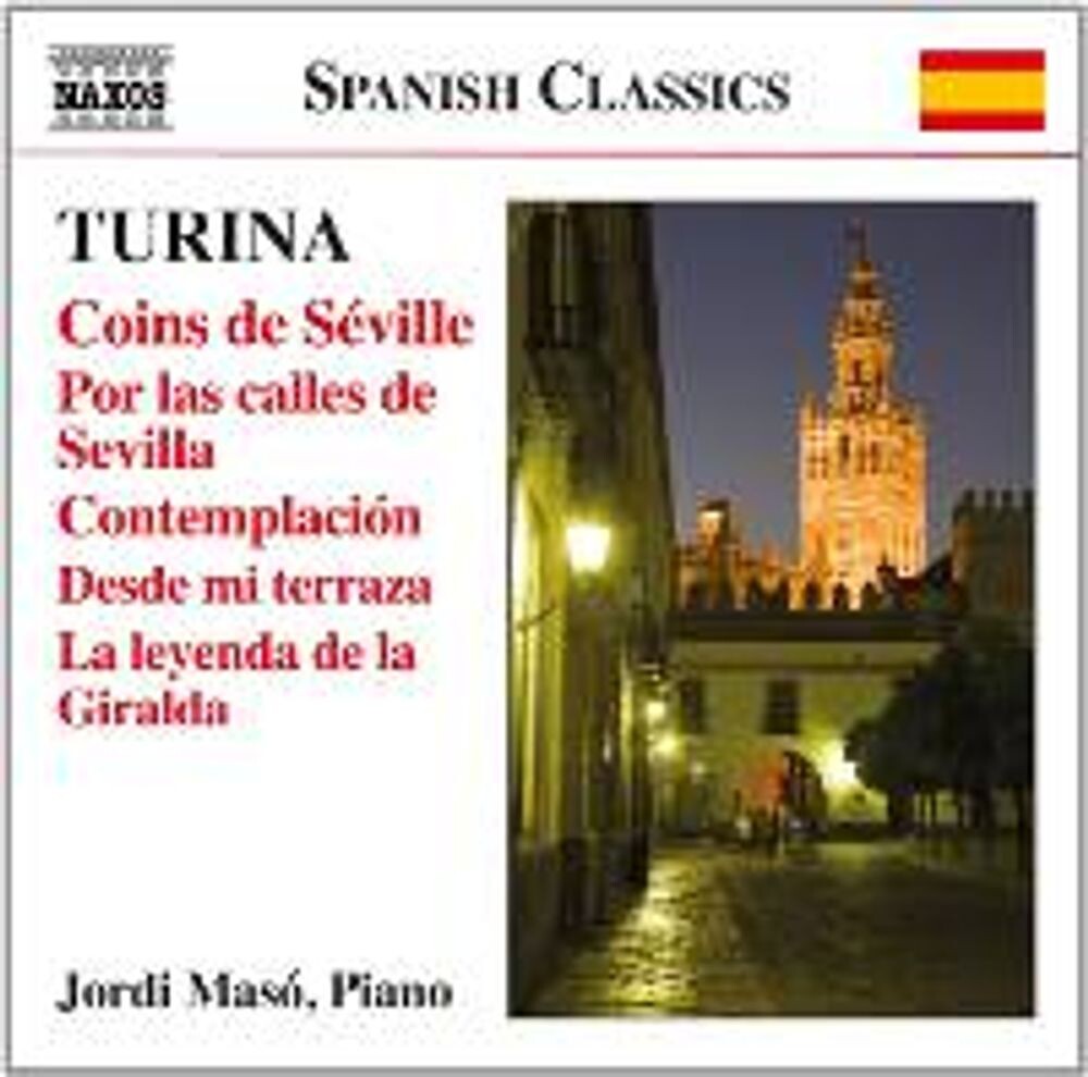 

Диск CD Coins de Seville / Por las Calles de Sevilla / Contemplacion / Desde mi Terraza / La leyenda de la Giralda - Joaquín Turina