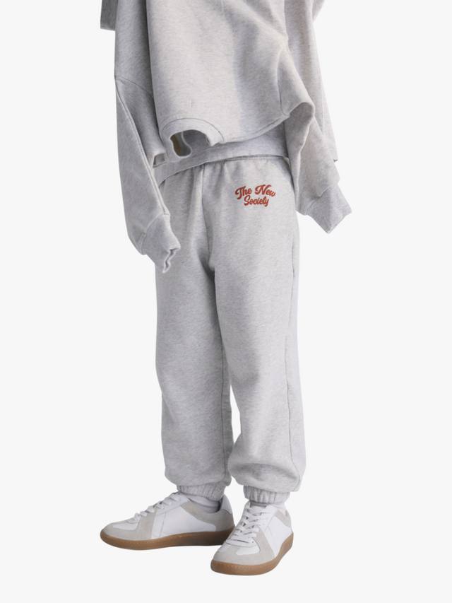 

Детские джинсовые джоггеры Ios из хлопка The New Society, Grey