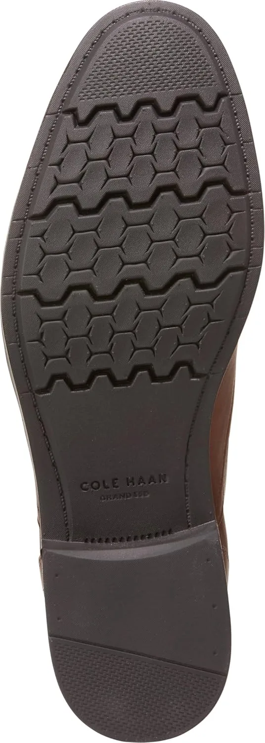 Мужские оксфорды Cole Haan Newmark Grand Cap Toe, светло-коричневый/светло-коричневый — фото 2