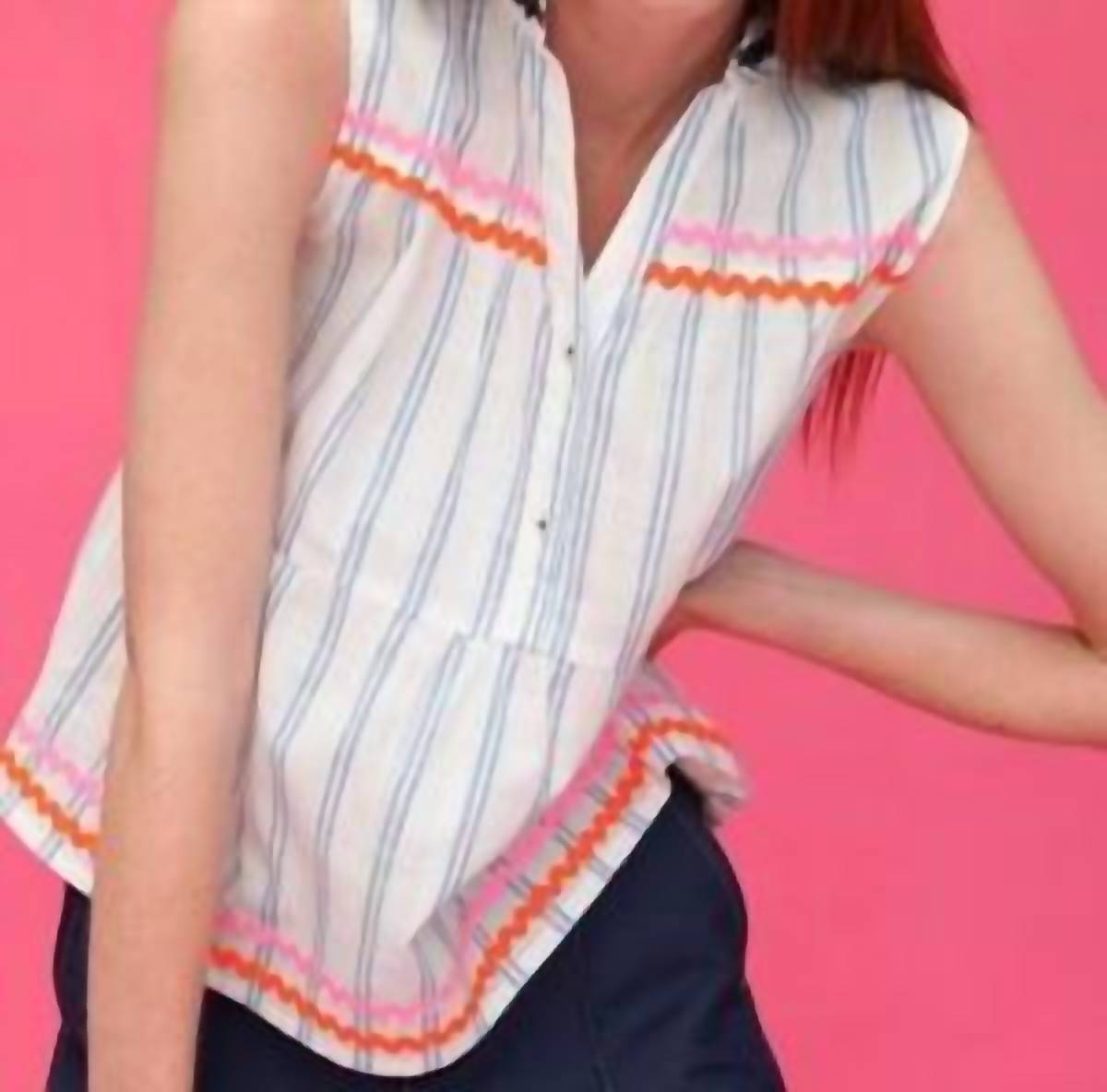 

Рубашка Bruna в полоску Niza Vilagallo, цвет niza stripe