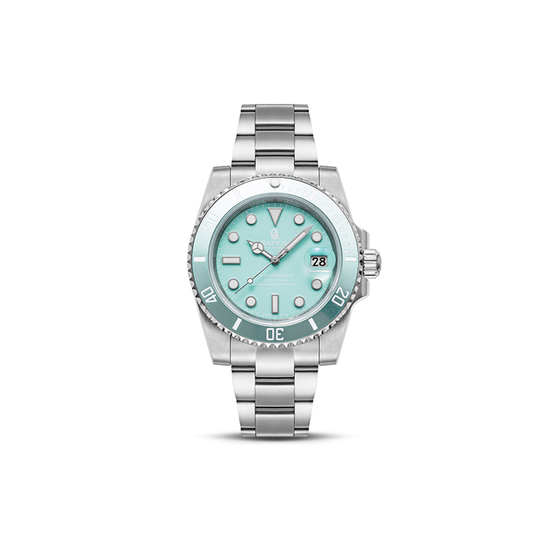 

A BATHING APE Часы Bape Type 1 Bapex 'Pink', Ice Blue BLX