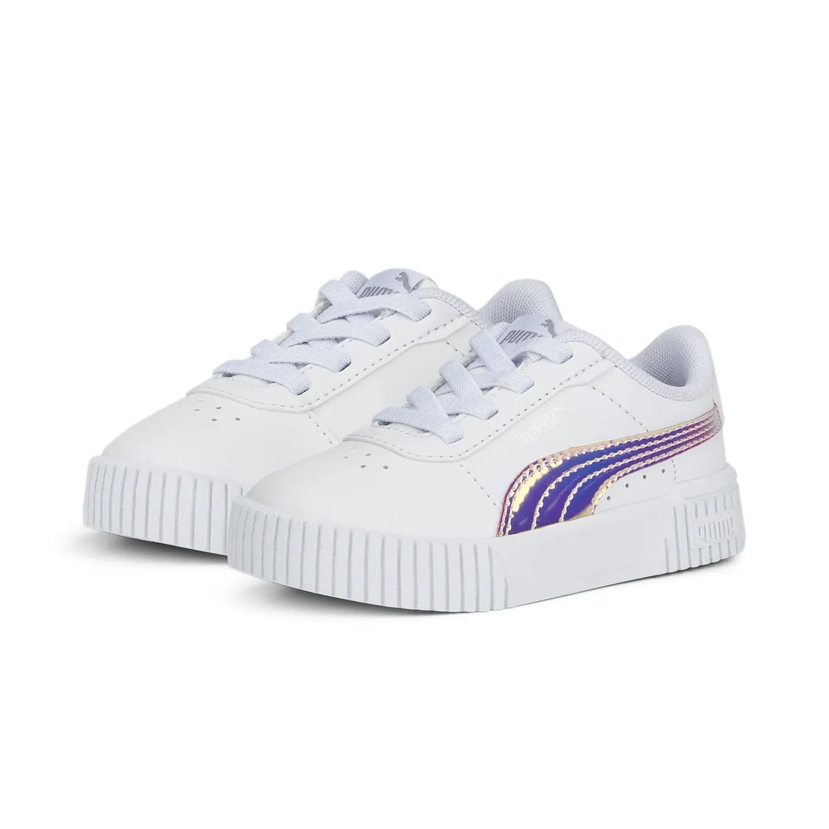 

Кроссовки PUMA "Кроссовки Carina 2.0 Holo с альтернативной застежкой, маленький размер", белый