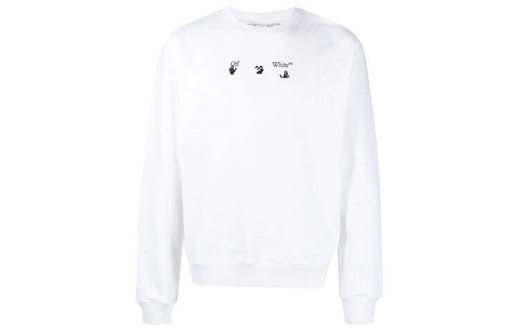 

FW21 Толстовка мужская белая Off-White, белый