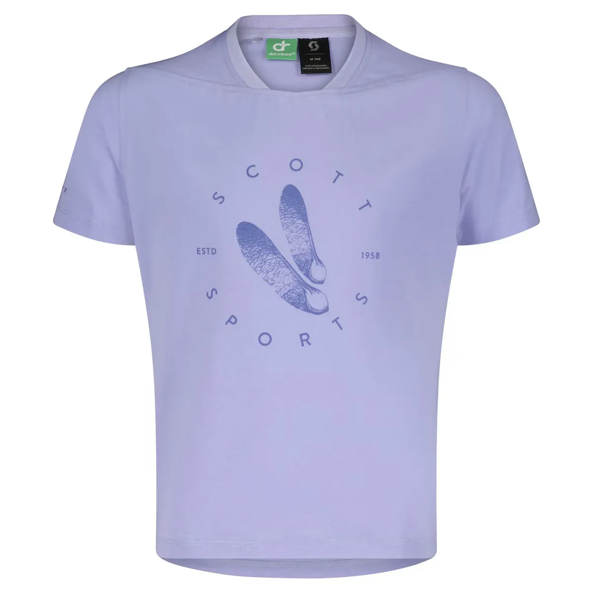 

Детская футболка Scott TRAIL FLOW 20 DRI, лиловый