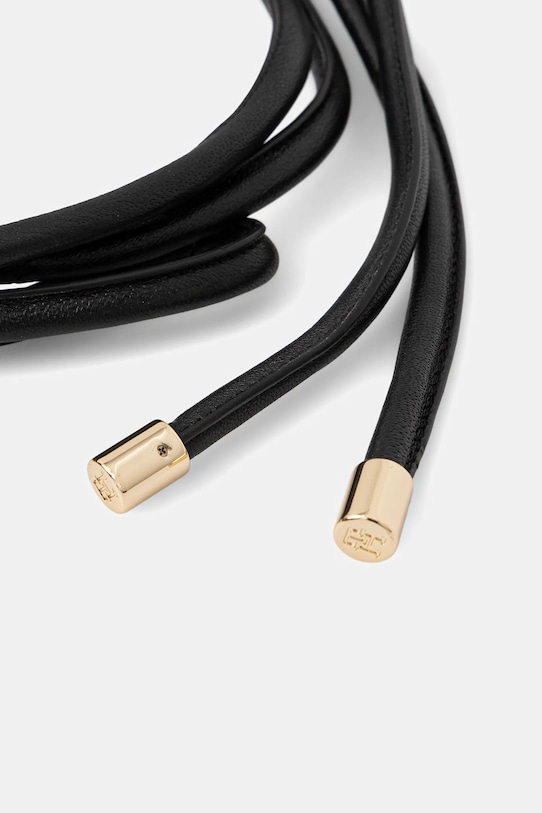 

Кожаный ремень Tommy Hilfiger, черный