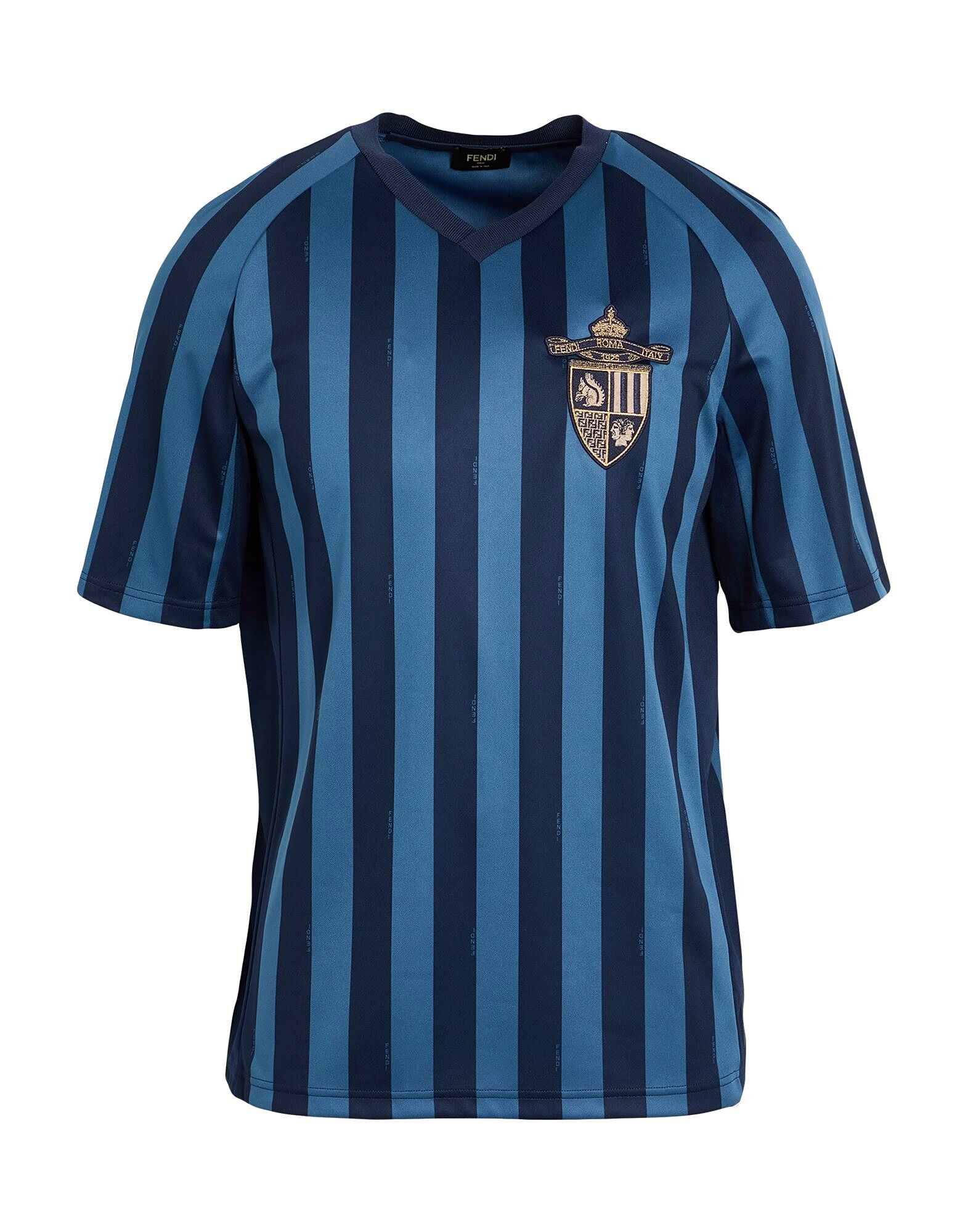 

Футболка Fendi, темно-синий