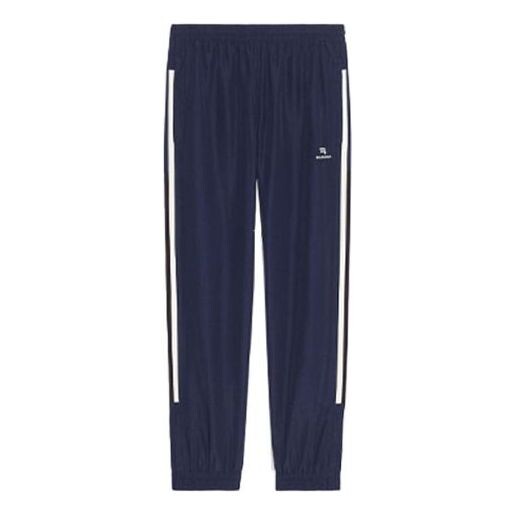 

Брюки sporty b tracksuit pants 'indigo black white' Balenciaga, индиго