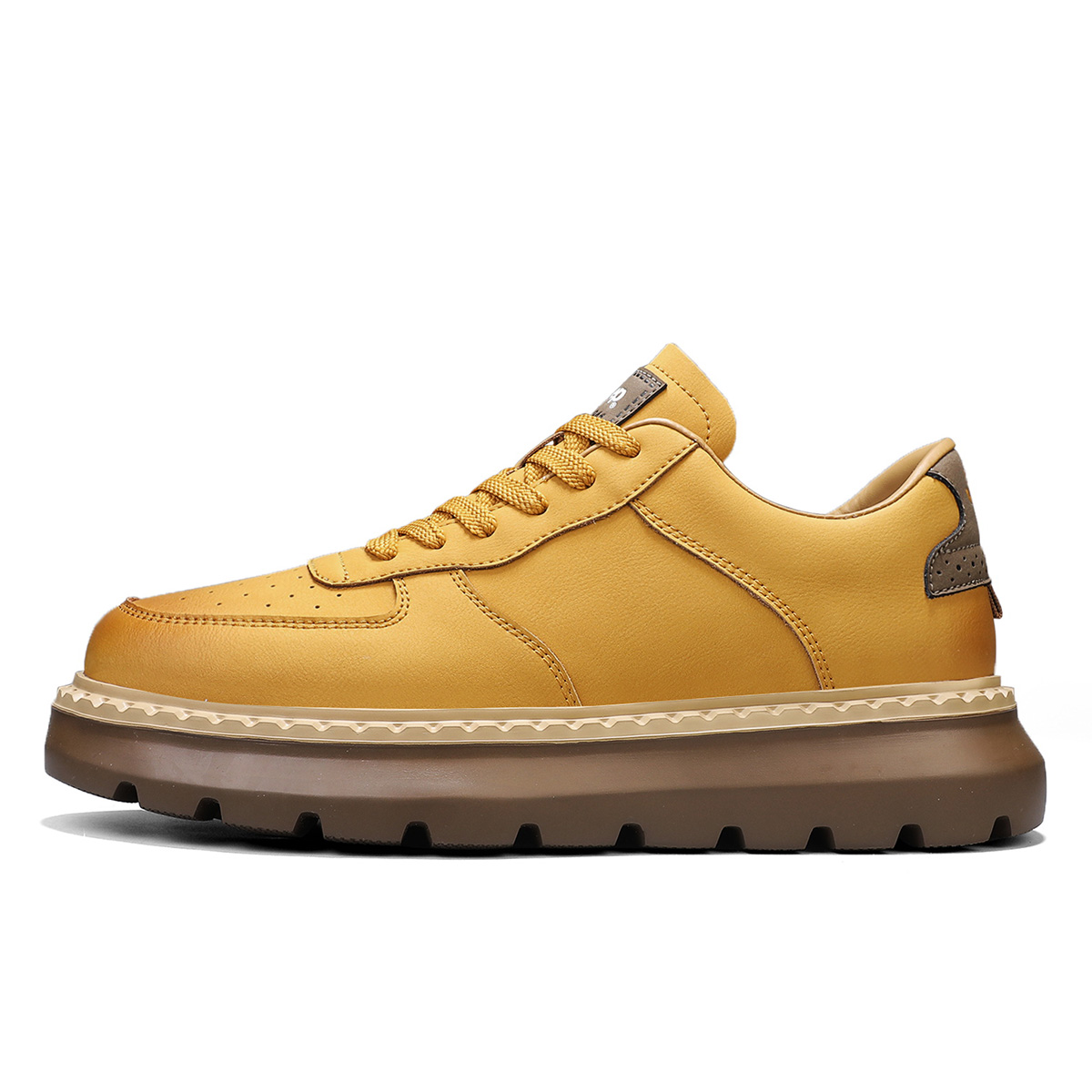 

Скользоустойчивые легкие повседневные кроссовки на платформе мужские Jeep, цвет хаки