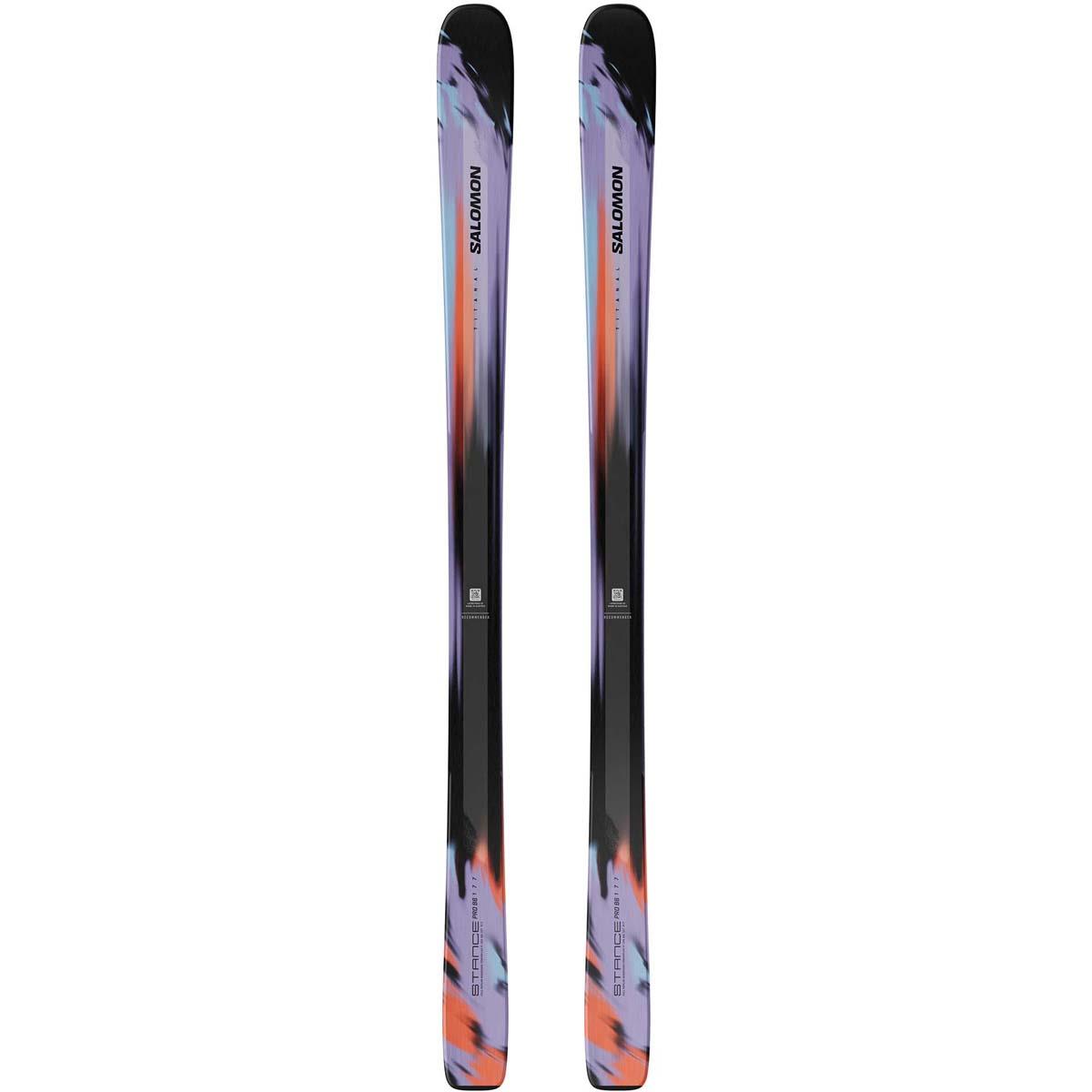 

Лыжи Stance Pro 86, мужские Salomon, Violet Tulip/Nasturtium/Black