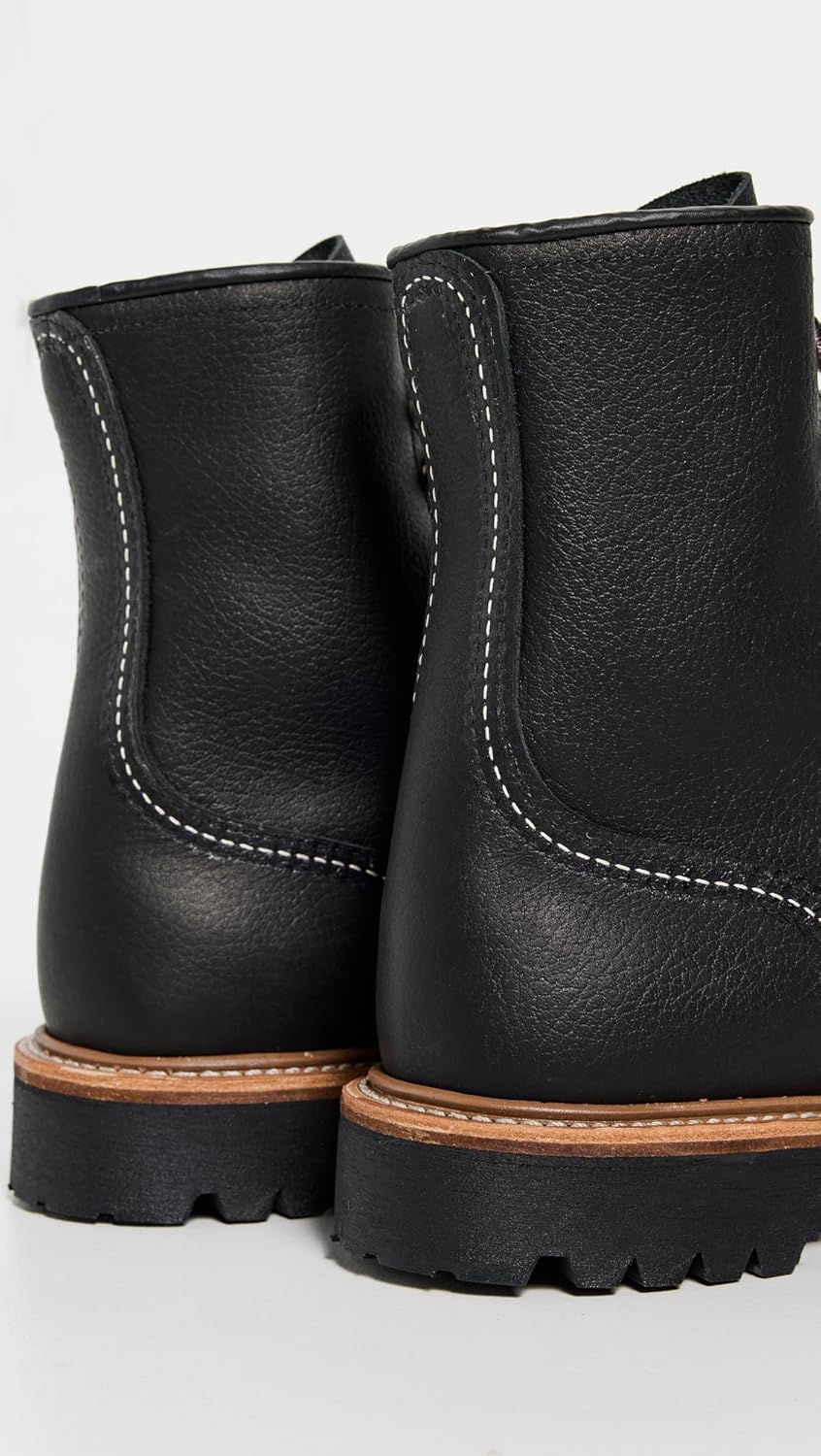 Мужские кожаные ботинки Red Wing Logger Oil Slick, размер 8, черный — фото 3
