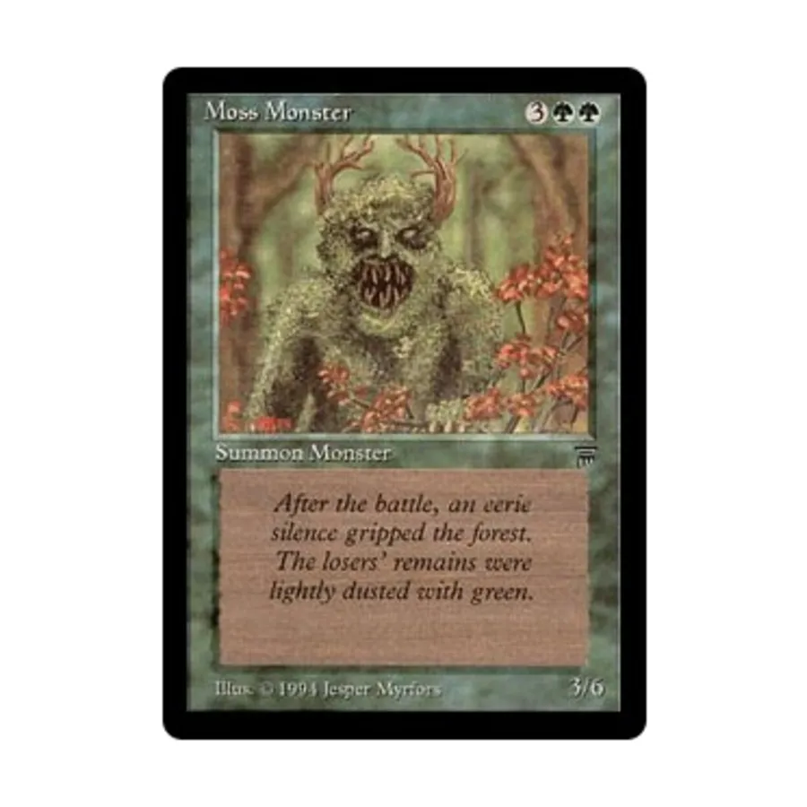 

CCG Моховой монстр (С), MTG - Legends