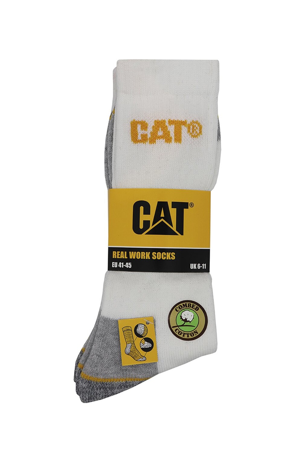 

Носки 3 PACK Caterpillar, белый