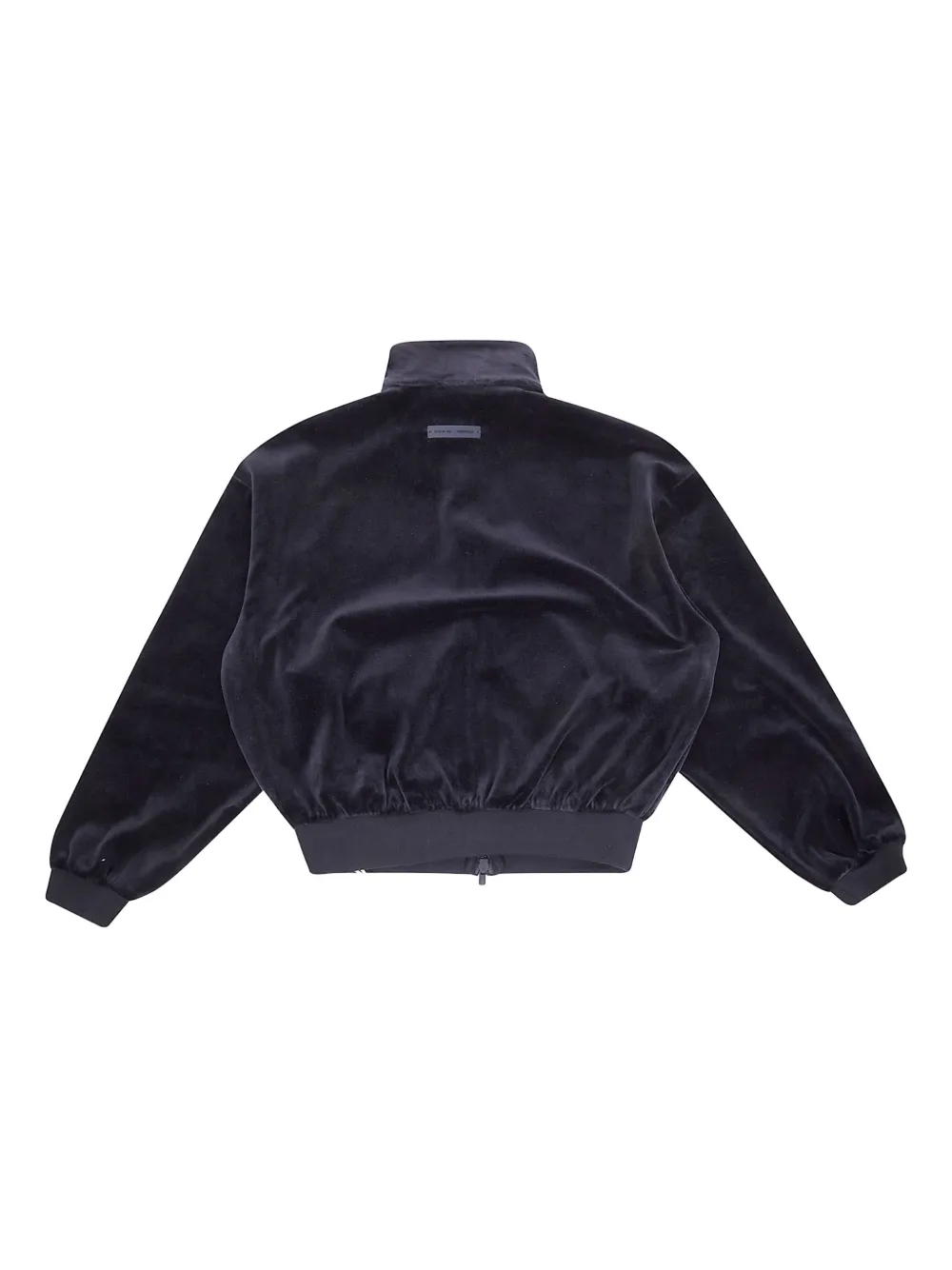 Свитшот с вышитым логотипом Fear Of God Essentials Kids, черный — фото 2