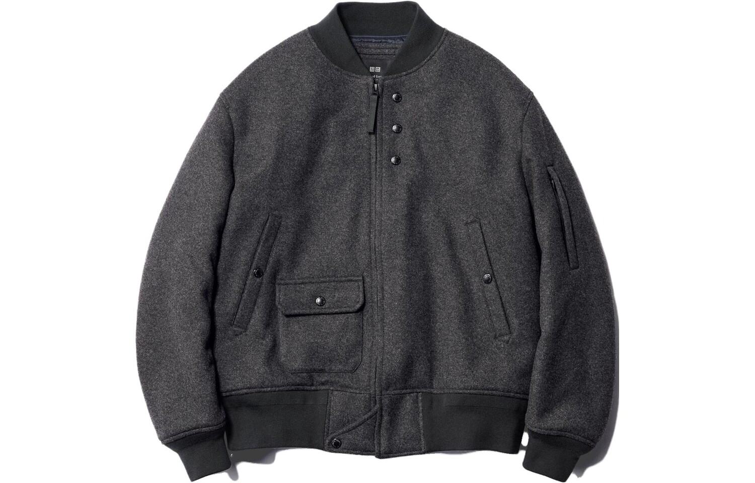 

X EG Co-branded Jacket Unisex Dark Grey Uniqlo, темно-серый