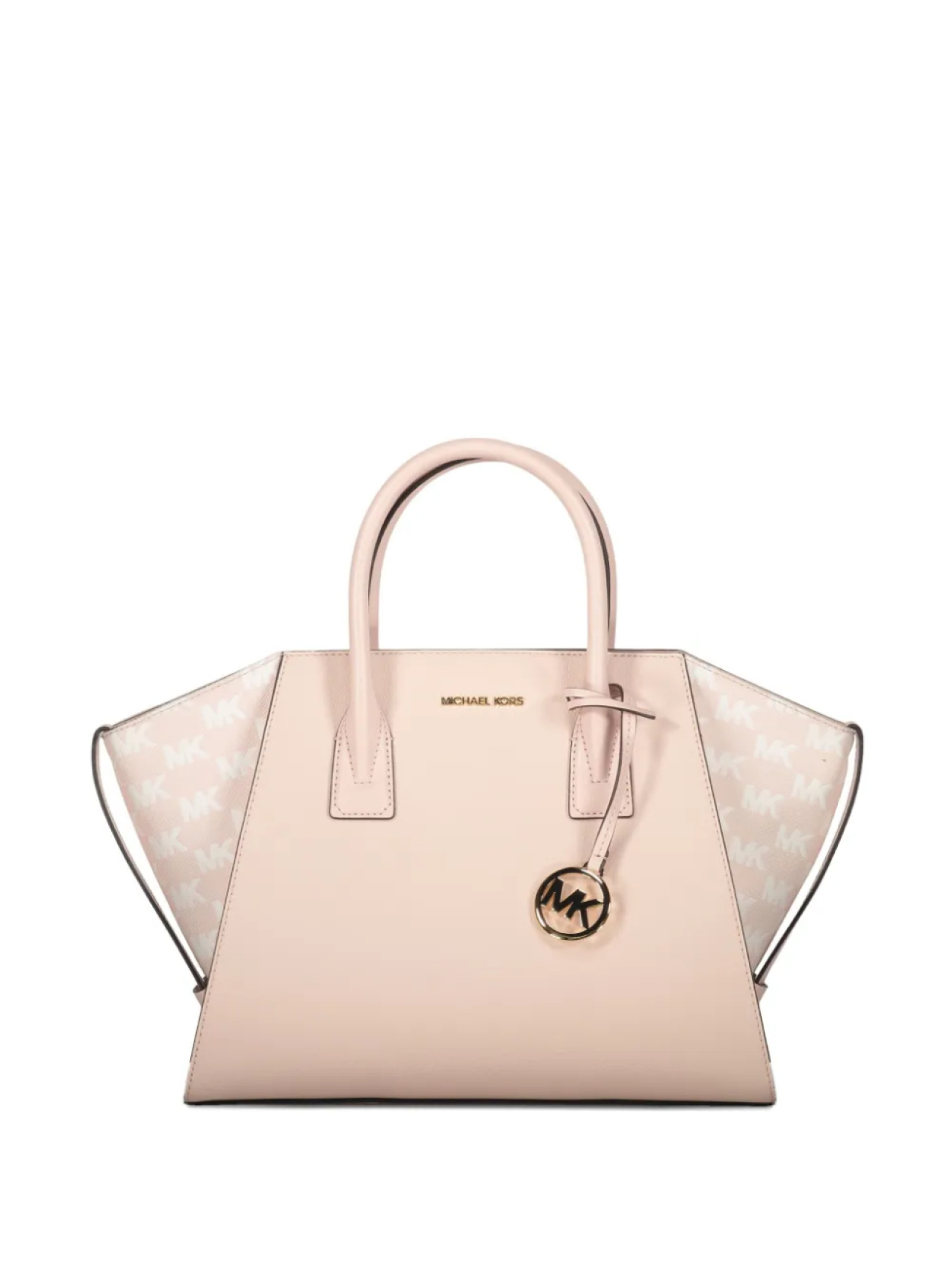 

Кожаная сумка-тоут Michael Kors Avril с логотипом, розовый
