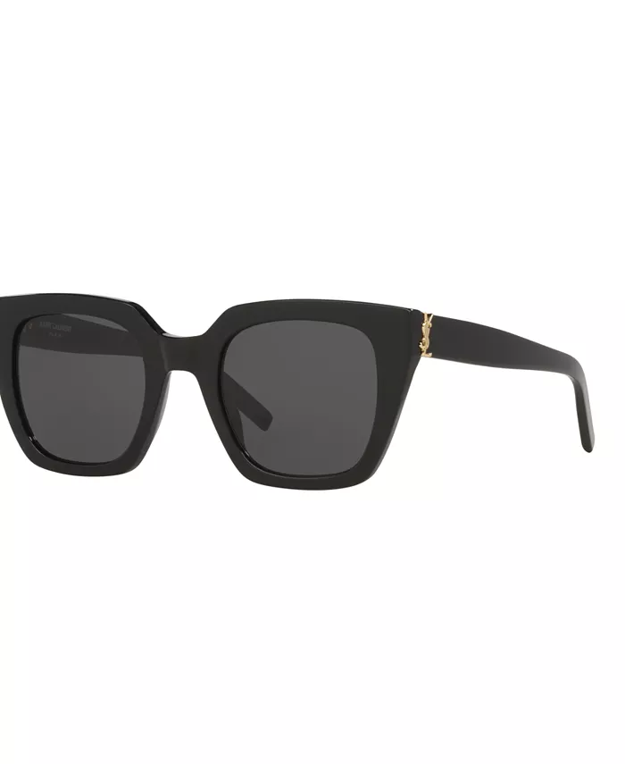 

Женские солнцезащитные очки большого размера, SL M143 YS000644 Saint Laurent, черный