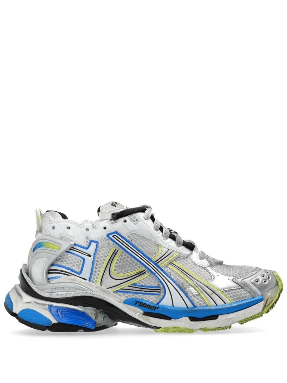 

Массивные кроссовки Runner Balenciaga, серый