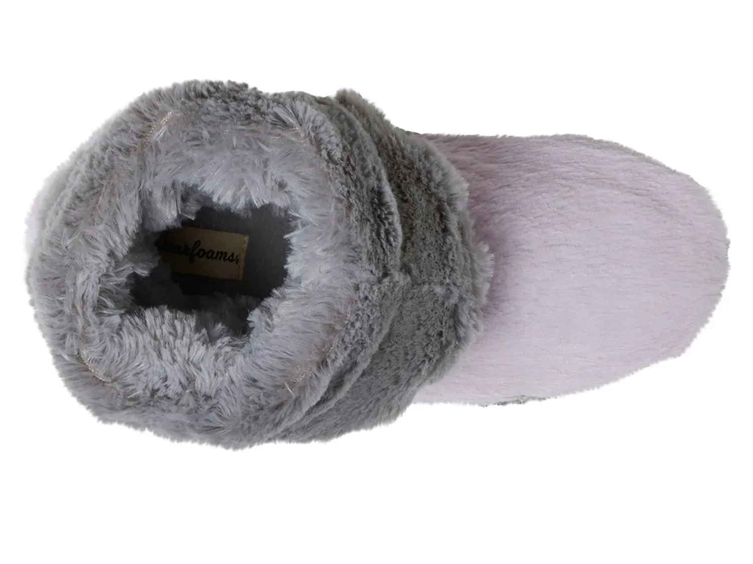 Тапочки-ботинки Dearfoams Beth Bootie Slipper — женские, цвет глициния фиолетовый — фото 3
