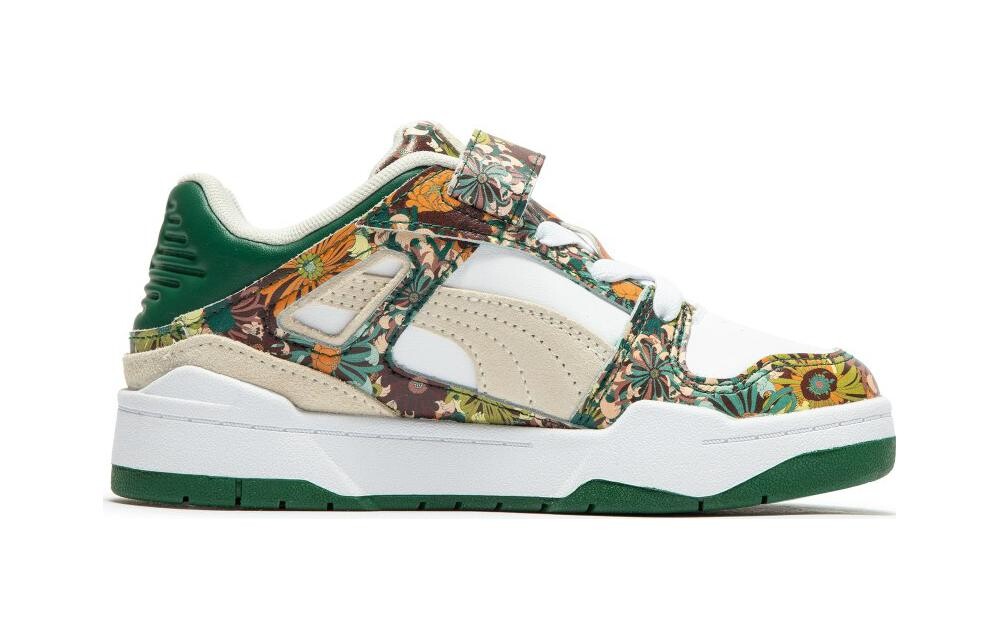 Детские кроссовки для скейтбординга Puma Slipstream PS, green — фото 2