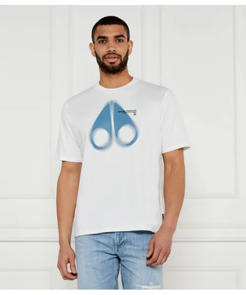 

Футболка Мориса Slim fit Moose Knuckles, белый