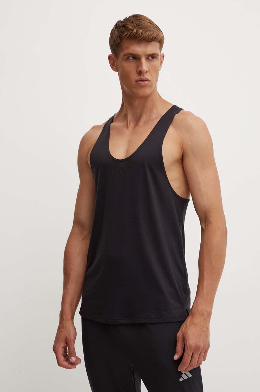 

Спортивная футболка adidas Performance Workout Stringer, черный