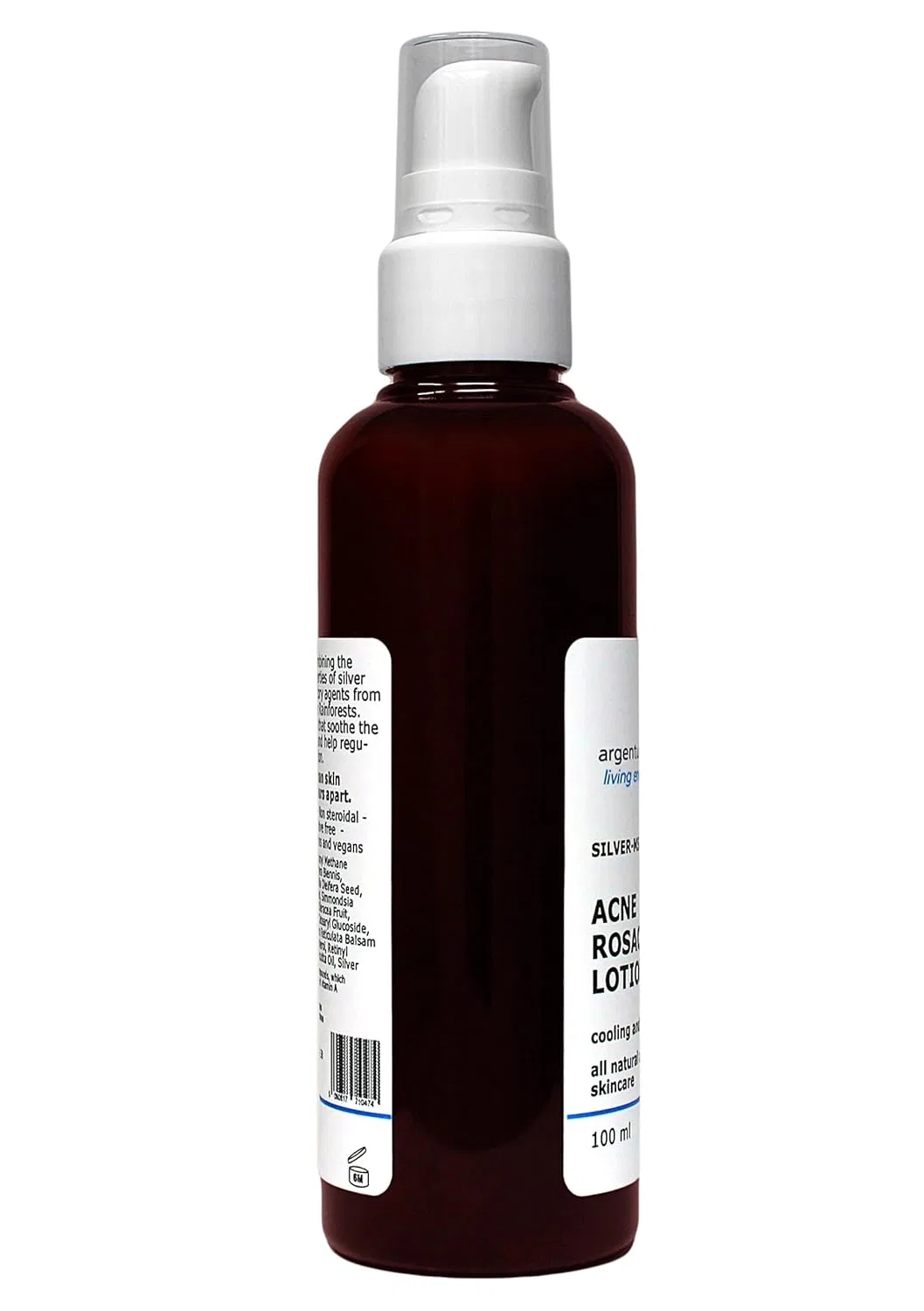 Лосьон ‎Argentum Plus — Silber-MSM для кожи, склонной к акне и розацеа, Argentum, 100 мл — фото 4