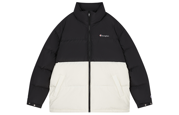 

Champion Пуховик FW24 унисекс, White Black Patchwork